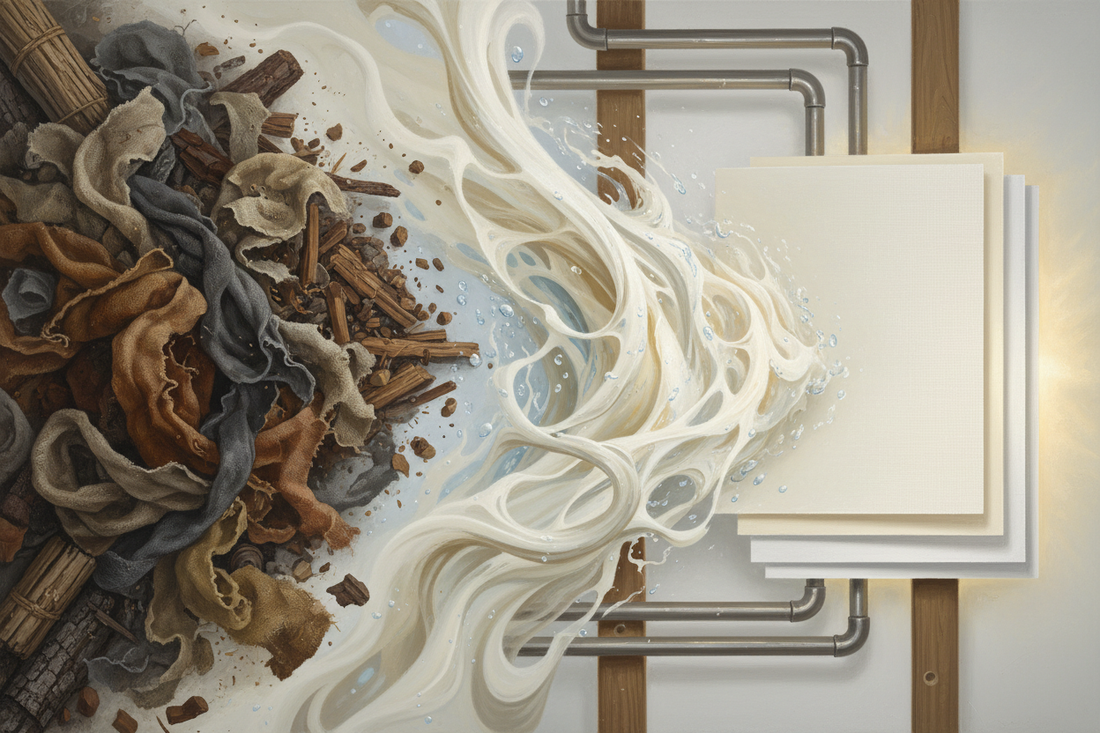 From Rags to Riches: The Transformative Journey of Paper Creation