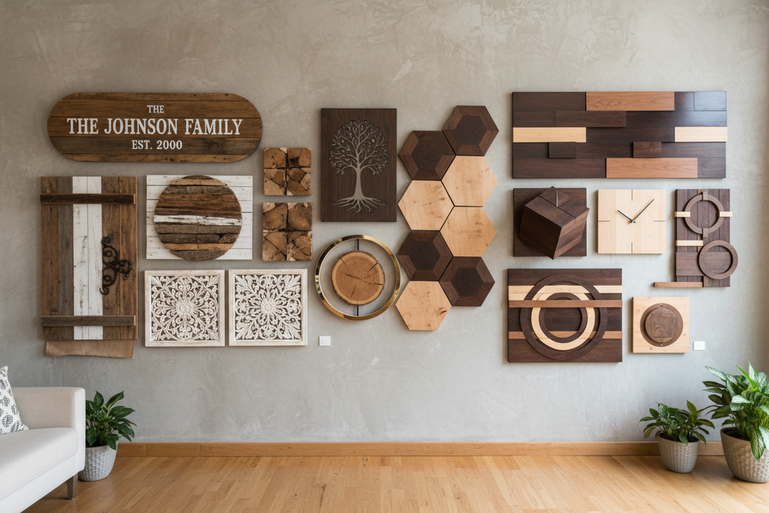 From Rustic to Modern: Personalized Wood Wall Art Ideas