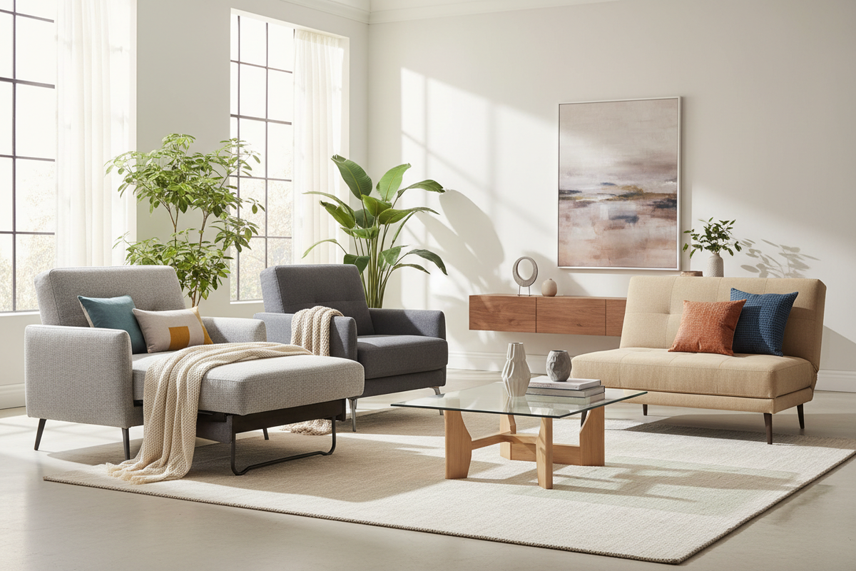 From Seating to Sleeping: Stylish Sleeper Chair Ideas for Your Home