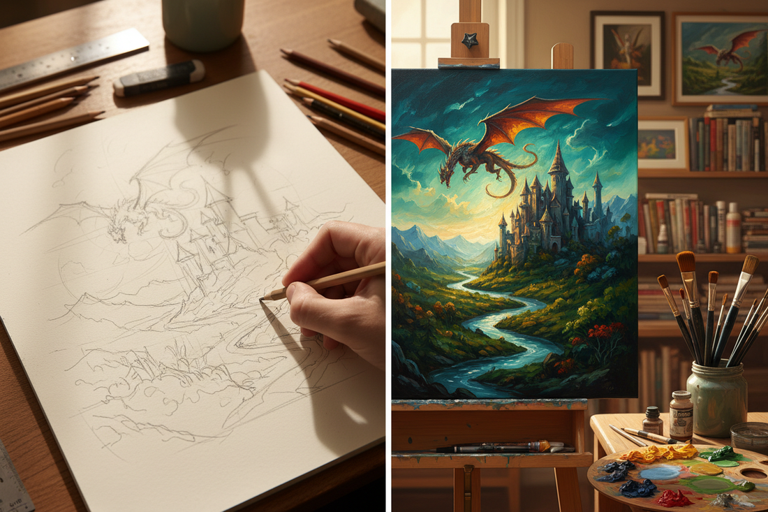 From Sketch to Masterpiece: Why Drawing is Crucial for Great Art
