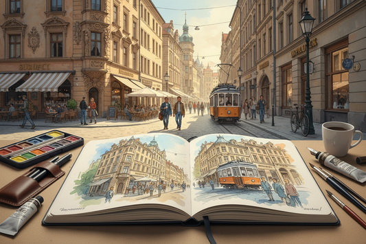 From Sketchbook to City Streets: Katie Clare's Urban Sketching Passion