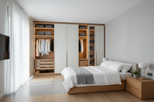 Full Wall Wardrobe Ideas That Maximize Bedroom Space