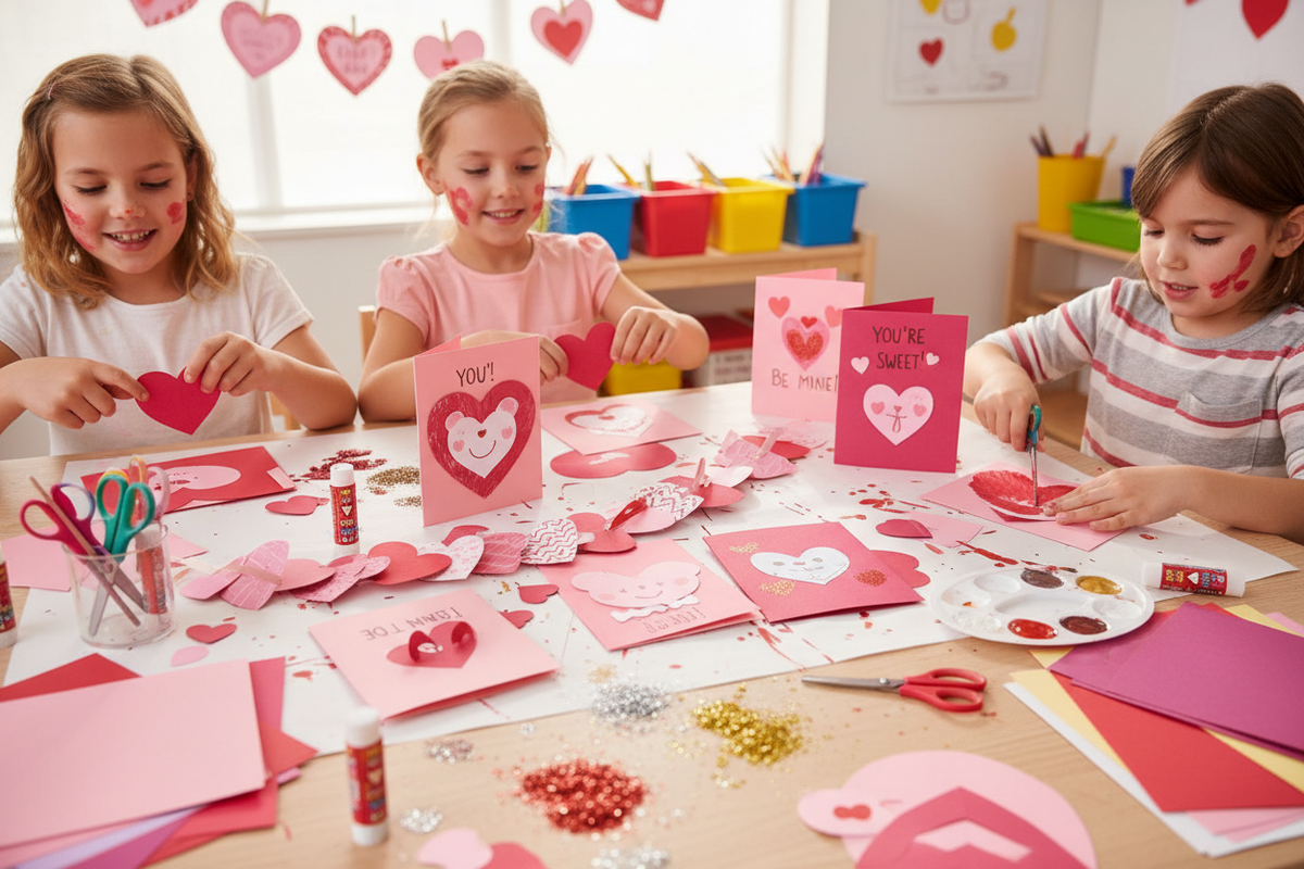 Fun and Easy Valentine’s Day Projects Your Children Will Love