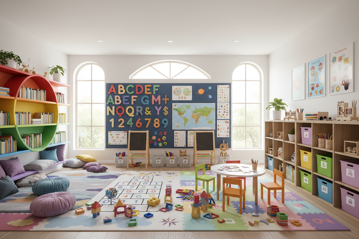Fun and Learning Combined: Creative Kids’ Playroom Ideas – Wallpics