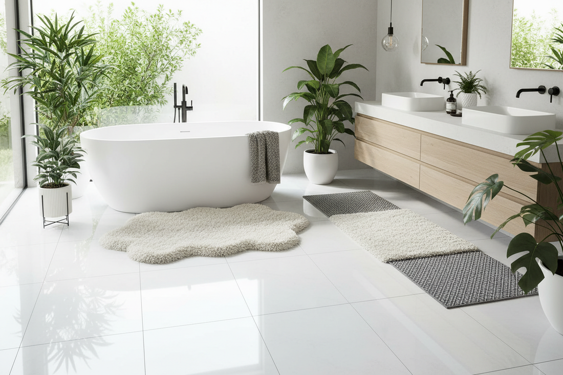 Functional and Fashionable Bathroom Rugs to Elevate Your Space