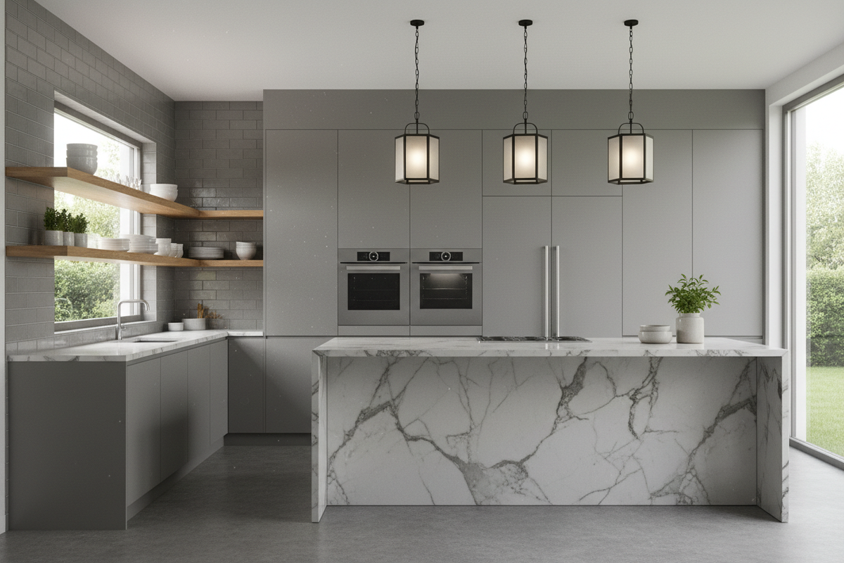 Functional Elegance: 6 Smart Grey Kitchen Ideas