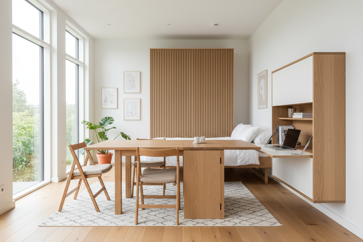 Functional Yet Chic: Folding Furniture Ideas for Small and Big Homes