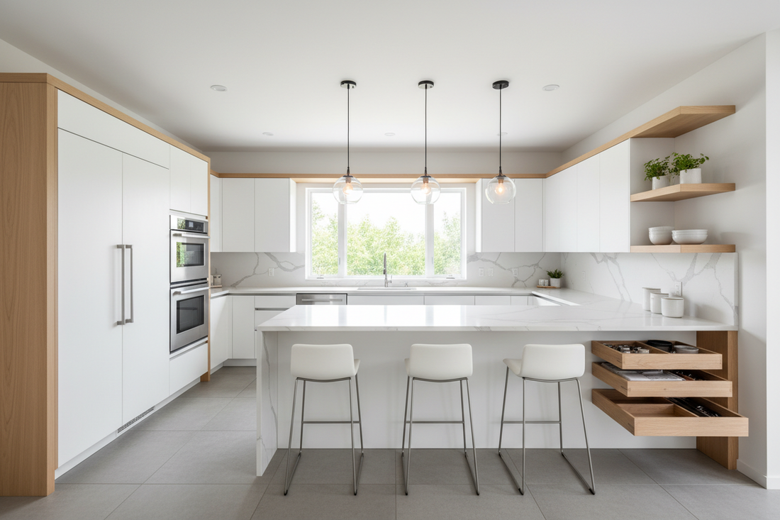 G-Shaped Kitchens: Functional Layouts for Modern Homes