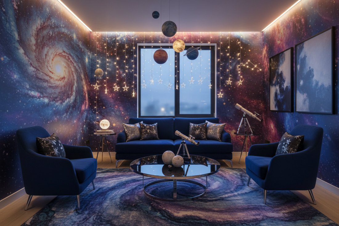 Galactic Vibes: 6 Space-Themed Decor Ideas to Transform Your Home