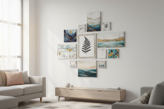 Gallery Walls Reinvented: Using Mini Canvas Prints for Big Impact