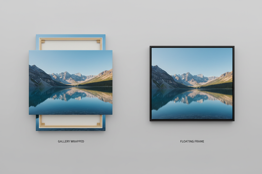 Gallery-Wrapped vs. Floating Frame Canvas Prints: Which Is Right for You?