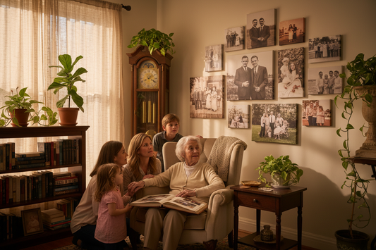 Generational Canvas Prints: Passing Down Stories Through Art