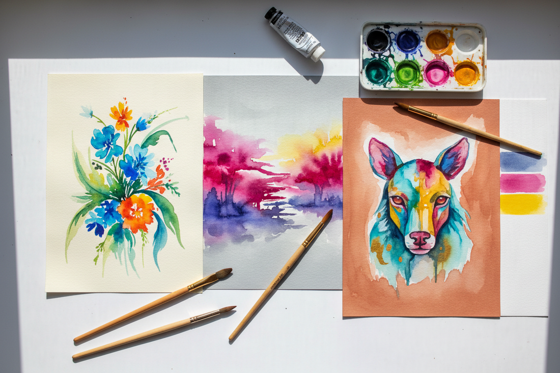 Get Creative with Tinted Bockingford Watercolour Paper: The Artist’s New Favourite
