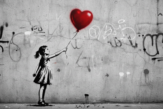 Girl With Balloon: How Banksy’s Artwork Challenges  Freedom and Innocence