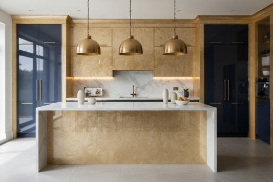 Glam Up Your Cooking Space: Stunning Kitchen Mica Design Ideas