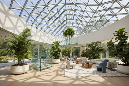 Glass Ceiling Design Ideas for Stunning, Light-Filled Interiors