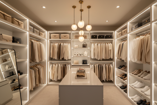Glow Up Your Closet: Stylish Wardrobe Lighting Ideas You’ll Love