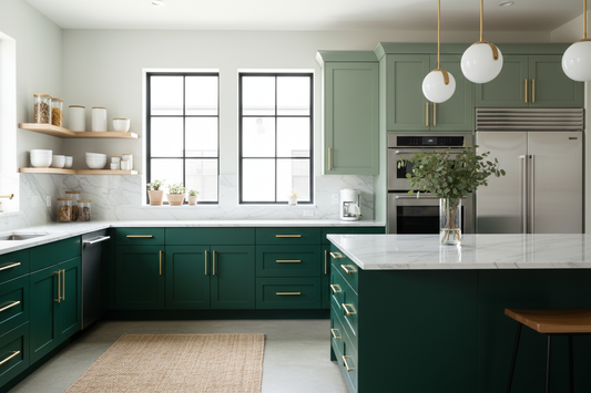 Going Green: 7 Modern Kitchen Cabinet Ideas You’ll Love