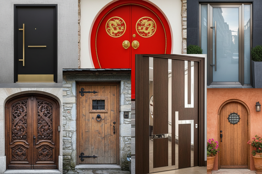 Grand Entrances: 7 Stunning Main Door Designs to Impress Instantly