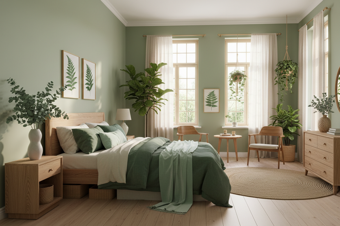 Green Bedroom Inspiration for a Nature-Infused Lifestyle