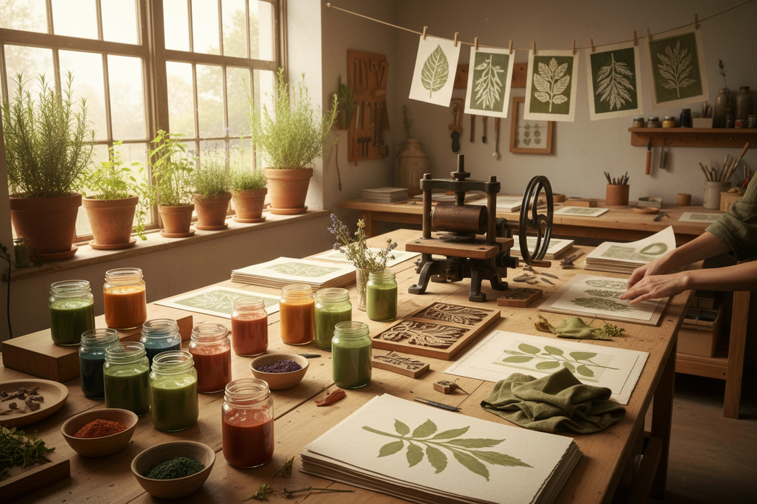 Green Printmaking: Exploring Environmental Ethics in the Studio