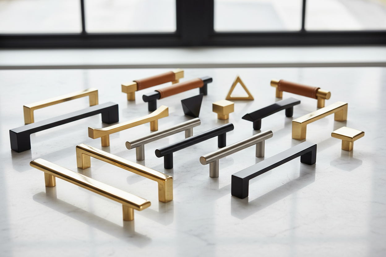 Simple Handle Design Grip in Style: Trendy Kitchen Handle Designs to Elevate Your Space ...
