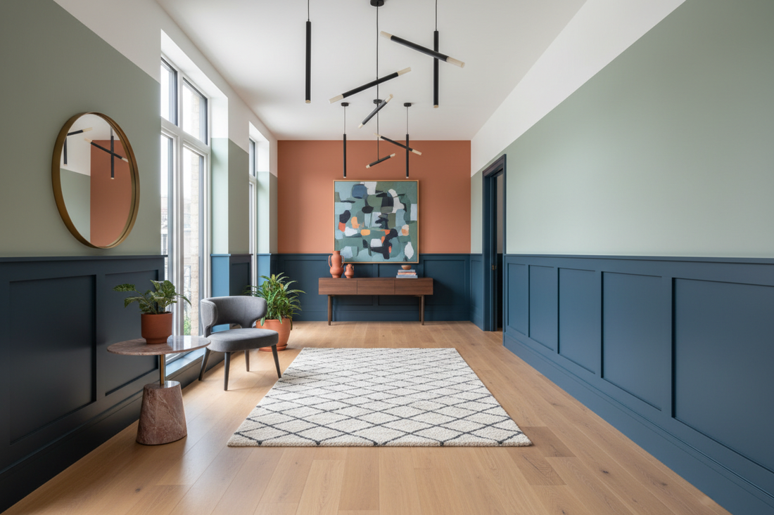 Hallway Harmony: Trendy Colour Pairings That Impress
