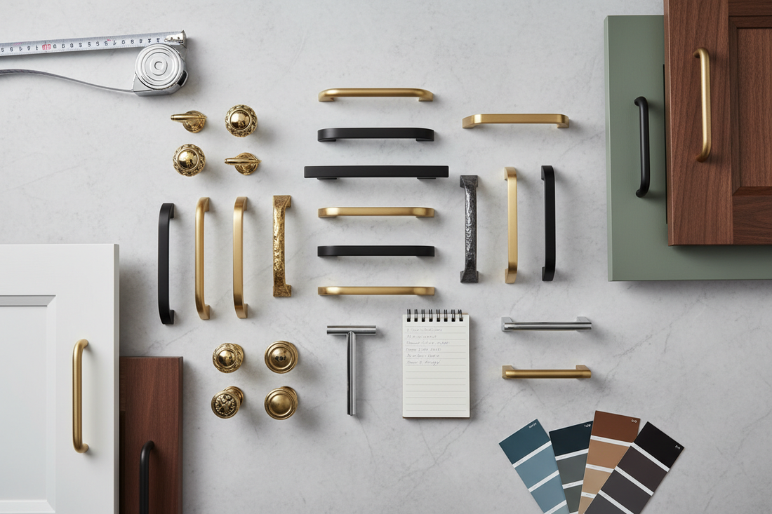 Handle with Style: Choosing the Perfect Kitchen Cabinet Hardware