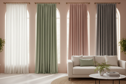 Harmonize Your Pink Walls with the Ideal Curtain Colors
