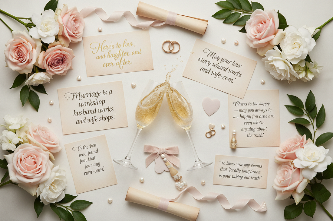 Heartfelt & Funny Quotes for Best Man and Maid of Honor Toasts