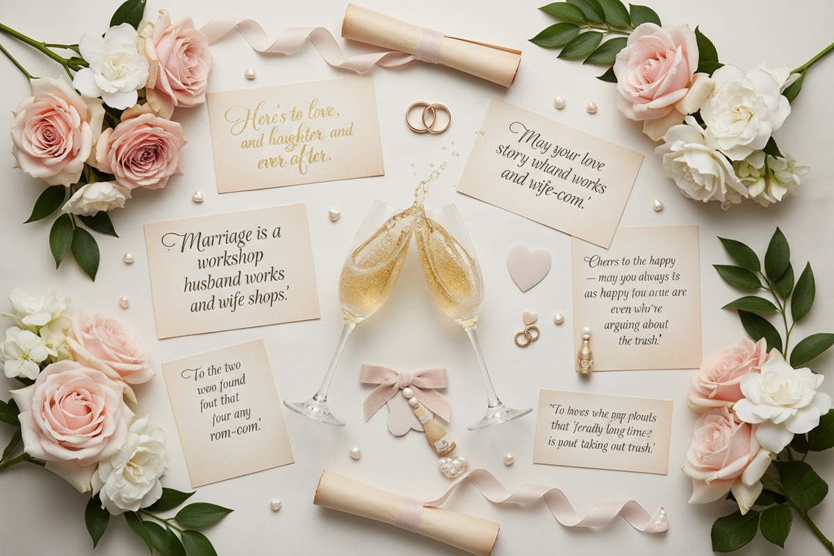 Heartfelt & Funny Quotes for Best Man and Maid of Honor Toasts