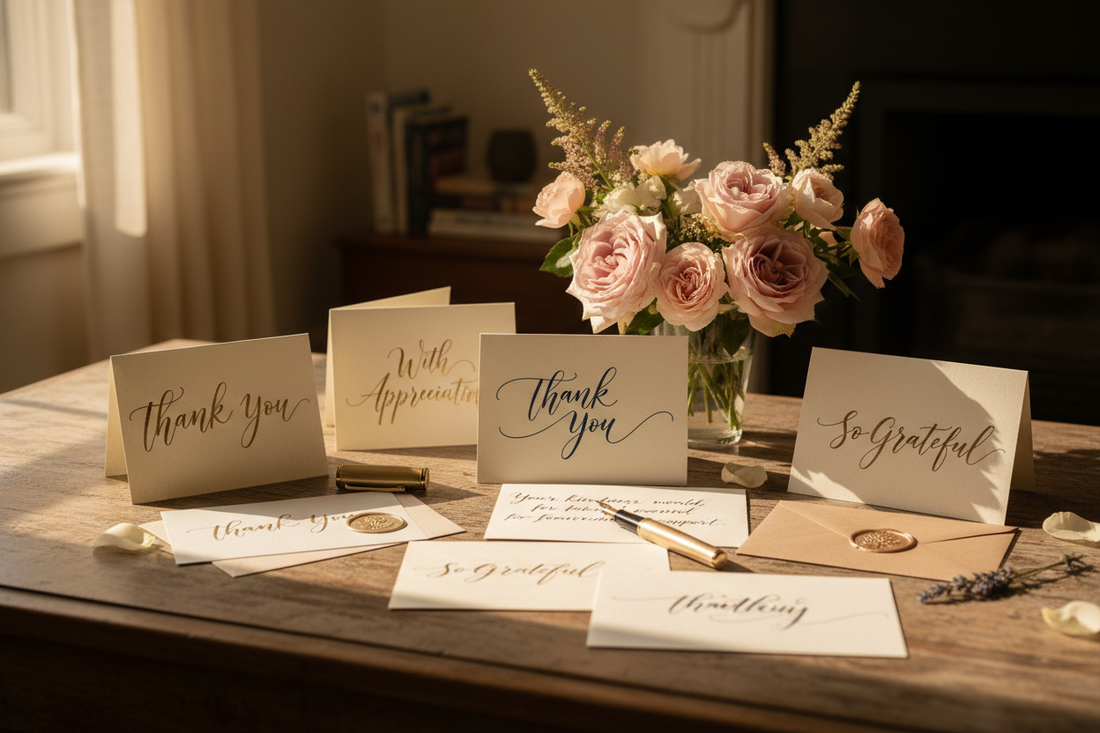 Heartfelt Notes: Expressing Gratitude Through Thoughtful Cards