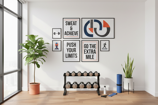 Home Gym Wall Art Ideas for 2025: Transform Your Workout Space with Style
