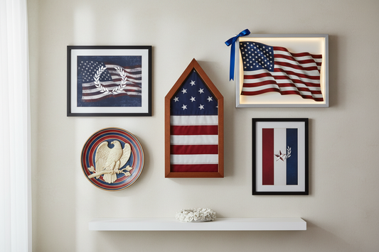 Honoring Memorial Day with Patriotic Wall Art Ideas