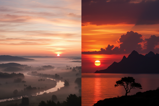 Horizon Magic: Capturing the Perfect Sunrise and Sunset
