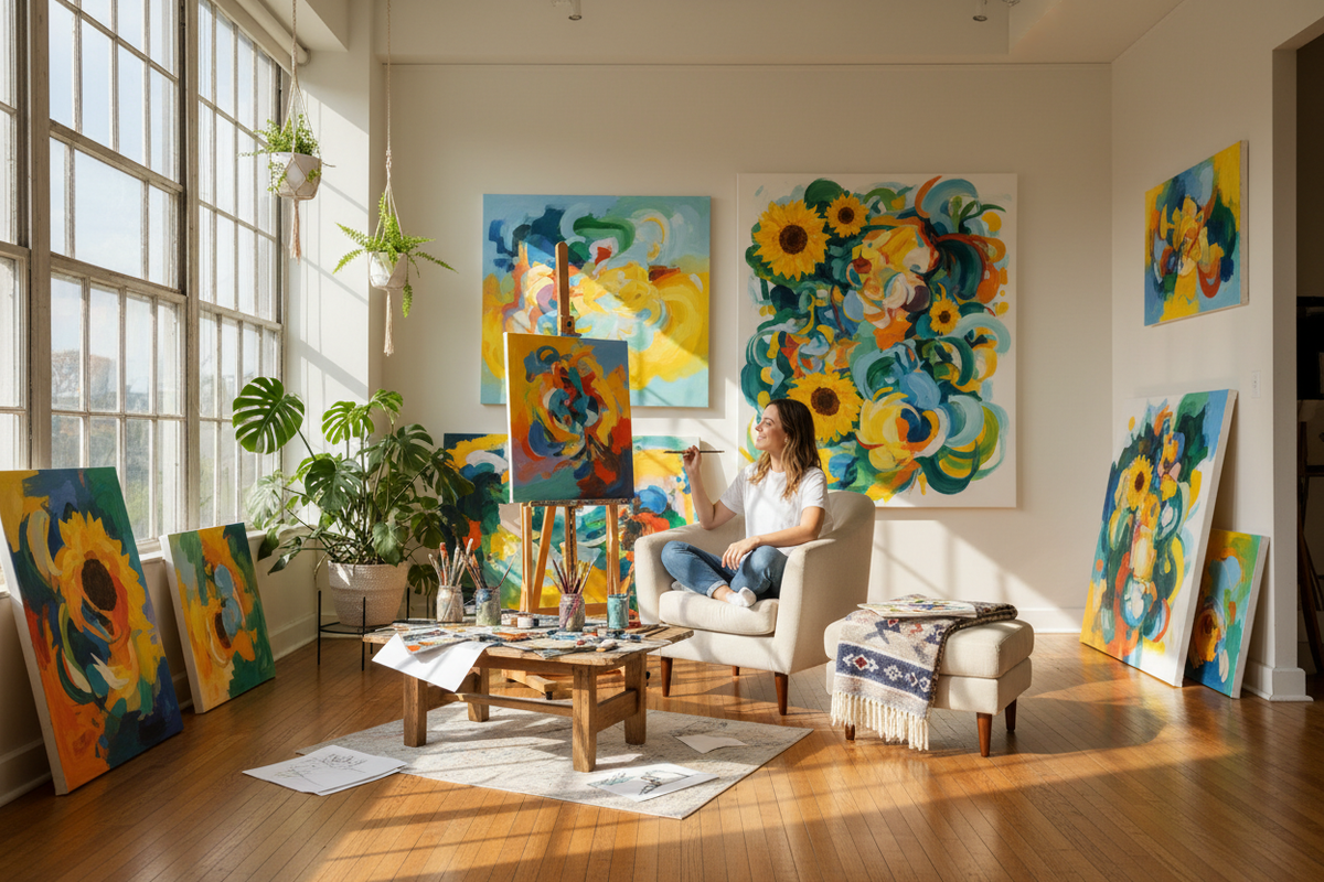 How Art Enhances Your Mood: A Therapeutic Approach