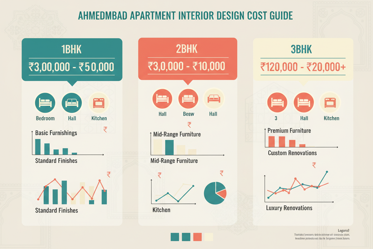 How Much Does Interior Design Cost in Ahmedabad? 1BHK, 2BHK & 3BHK Bre ...