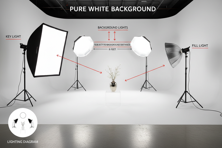 How to Achieve a Flawless White Background in Photography Without Edit ...