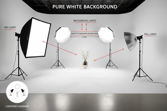 How to Achieve a Flawless White Background in Photography Without Editing Software