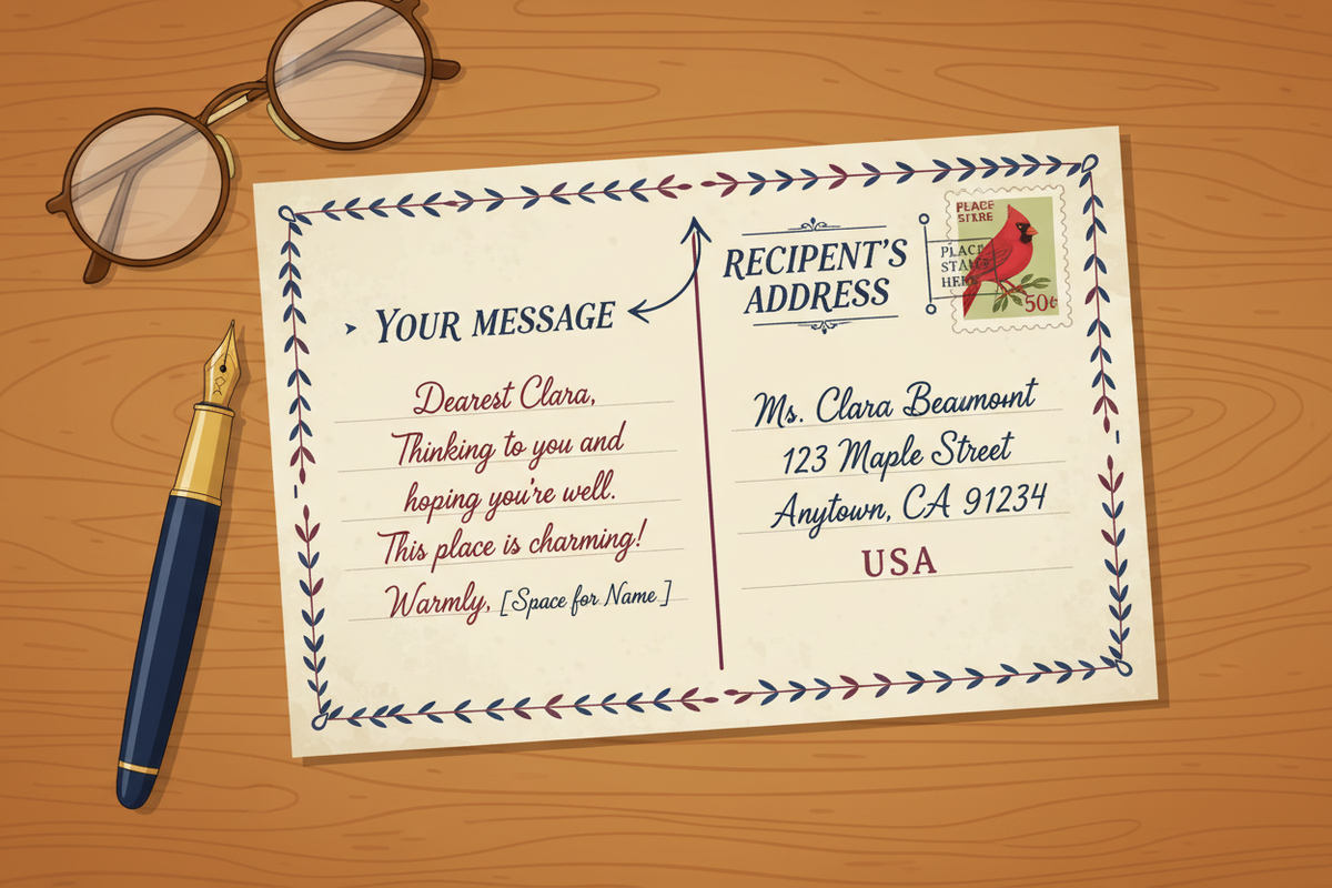 How to Address a Postcard Correctly: Etiquette Guide