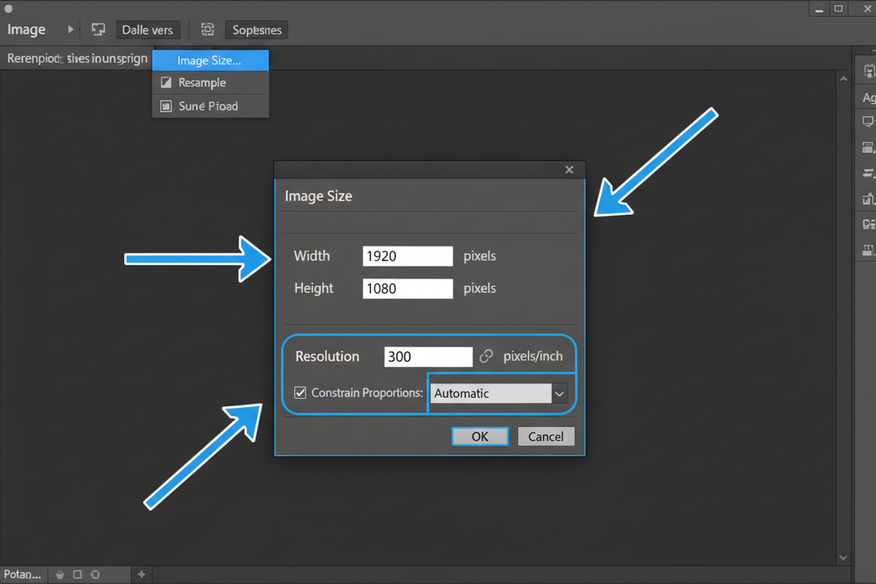 How to Adjust Image Resolution in Adobe Photoshop