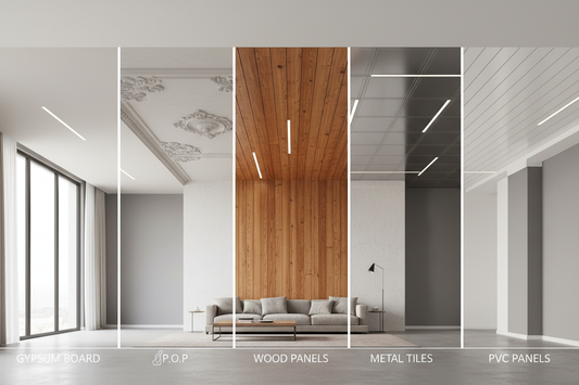 How to Choose the Best Material for Your False Ceiling: A Quick Guide