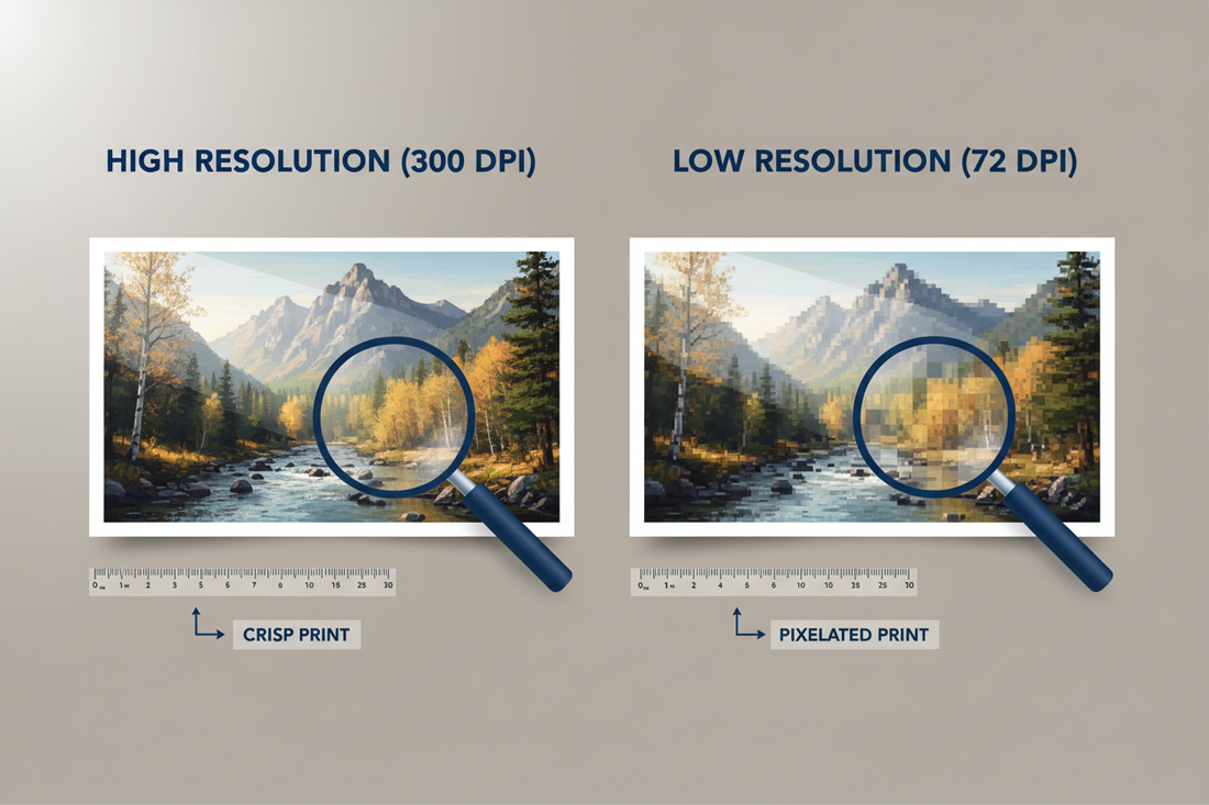 How to Choose the Ideal Image Resolution for Printing Masterpieces