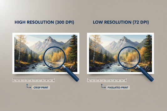 How to Choose the Ideal Image Resolution for Printing Masterpieces
