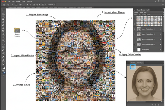 How to Create a Stunning Photo Mosaic Using Adobe Photoshop