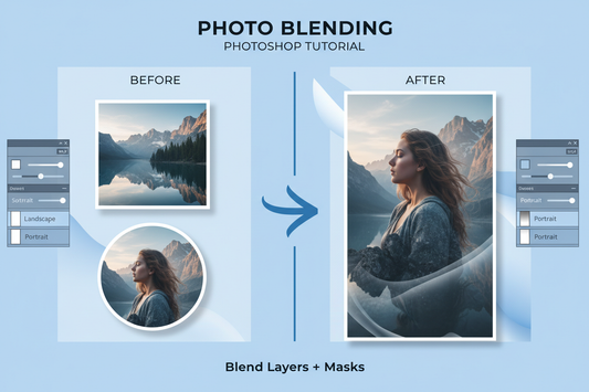 How to Effortlessly Blend Two Photos in Photoshop (5 Simple Steps)