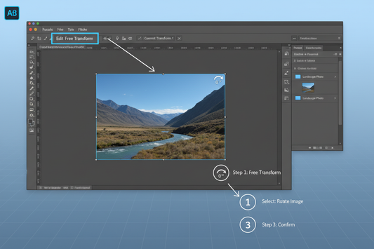 How to Rotate an Image in Photoshop: A Complete Step-by-Step Guide