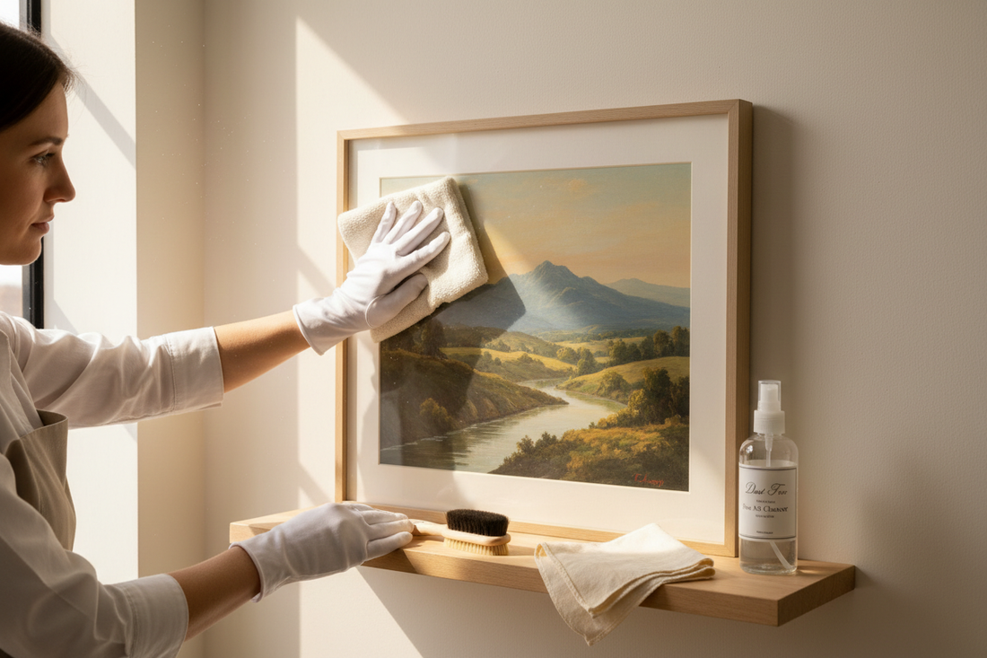 How to Safely Clean and Maintain Wall Art Prints