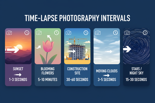 How to Select the Ideal Time-Lapse Interval for Any Subject