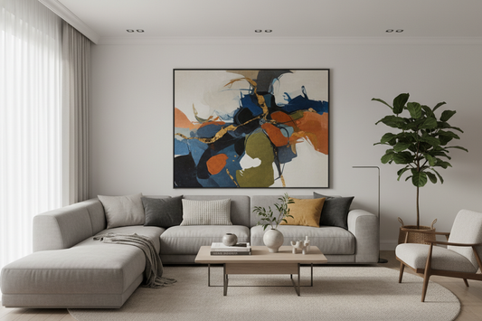 How to Select the Perfect Large Wall Art for Your Living Room